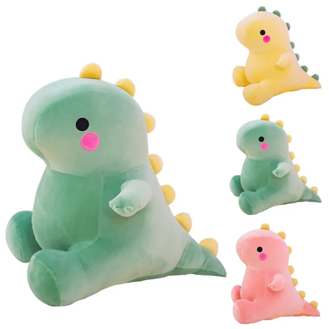 CUTE DINOSAUR PLUSH Pillow Toy Soft Stuffed Animal Doll Kids Birthday Gift  22cm $31.29 - PicClick AU