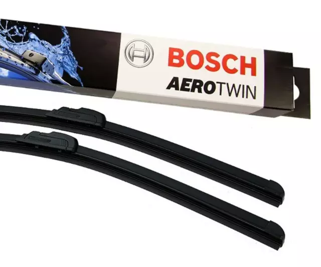 Audi TT Front Windscreen Wiper Blade Set 2006 to 2015 BOSCH AEROTWIN