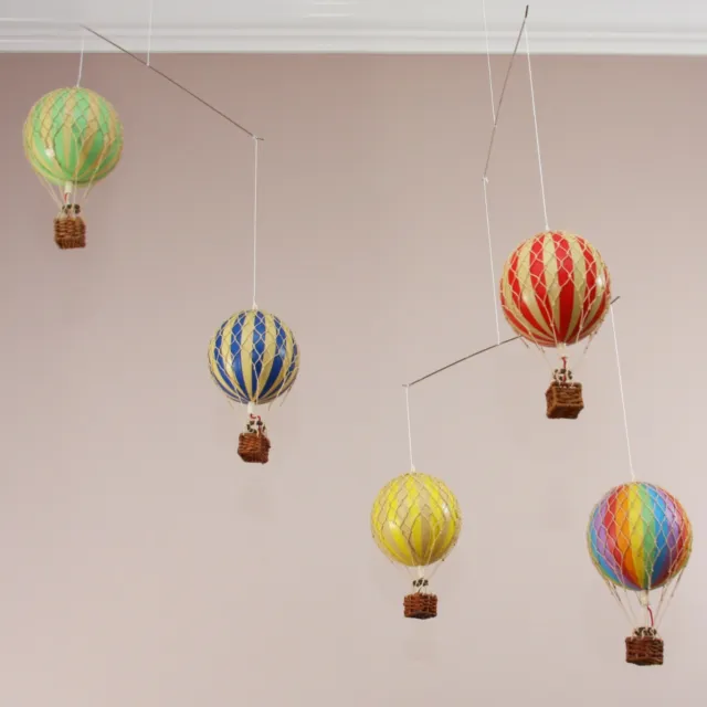 Hot Air Balloon Decorative Nursery Mobile Hanging Aviation Baby Kids Home Décor