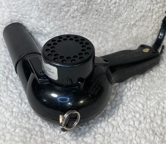 BLACKBIRD HAIR DRYER Conair Pro, Vintage 1980’s, Temp Control, 1600W