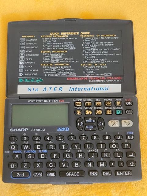 CASIO DIGITAL DIARY SF 4600 En Boîte Complet Fonctionne EUR 25,00 - FR