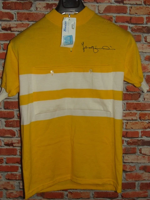 Maillot Vélo Haut Maillot Cyclisme Eroica Vintage 70'S Colnago 50