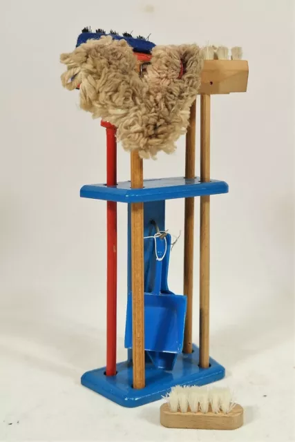 Besenständer / Besenhalter für Besen Zubehör für DDR Puppenstube / K3