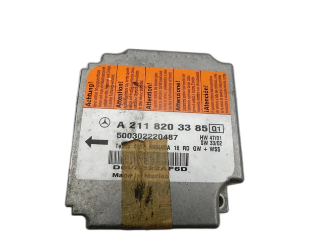 Airbag Centralina / Apparecchio controllo per Mercedes S211 W211 E270 02-06