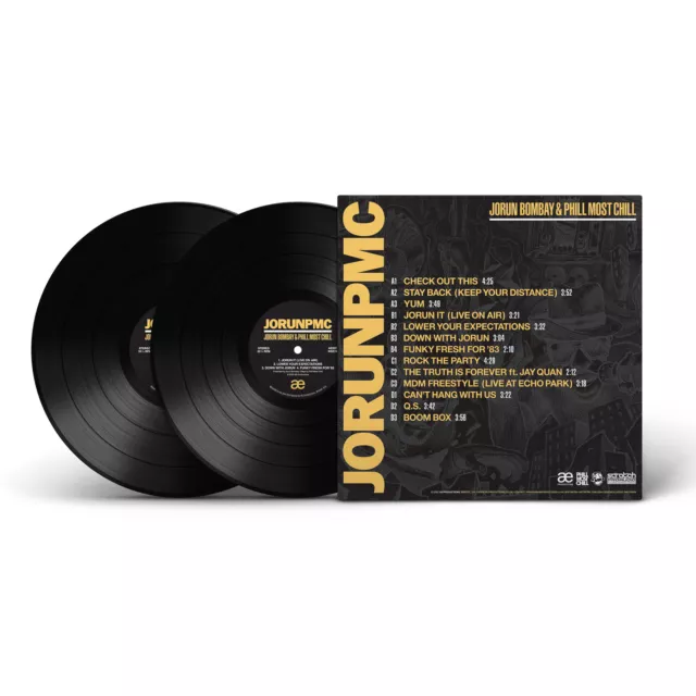 Jorun Pmc (Jorun Bombay & Phill Most Chill) Hip Hop Double Vinyl 3