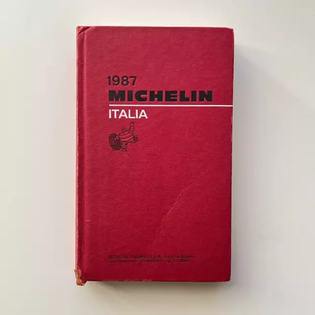 Guida Michelin Italia - Edizione 1987 - Da Collezione - Spedizione Gratuita