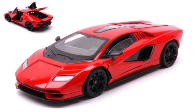 MINIATURE VOITURE AUTO 1:24 Lamborghini Countach Lpi 800-4 Modélisme Static EUR 30,68 - PicClick FR