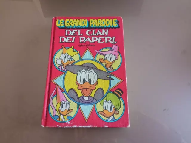 Walt Disney Le Grandi Parodie del Clan dei Paperi Mondadori 1988