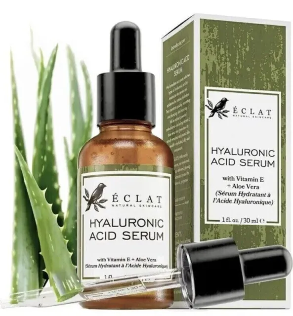 Pure Hyaluronic Acid Serum Vegan Anti Ageing Wrinkle Face Lift Serum Moisturiser