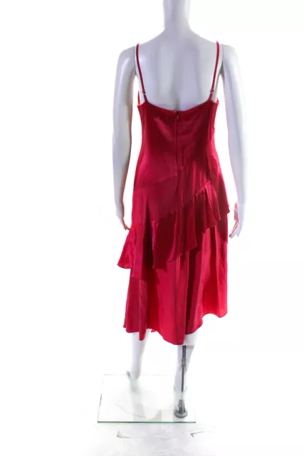 Parker Womens Pink Selma Combo Dress Size 2 11205586 2