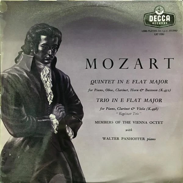 MOZART: QUINTET / Trio : Members Of The Vienna Octet with Walter ...