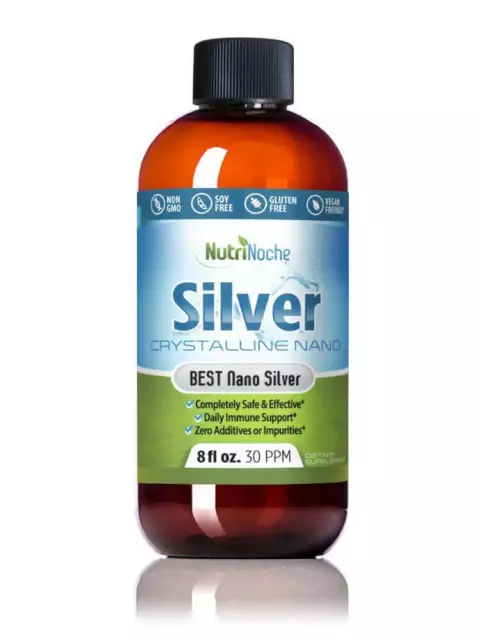 Colloidal Silver | 99.99% Pure Nano Silver Particles from NutriNoche