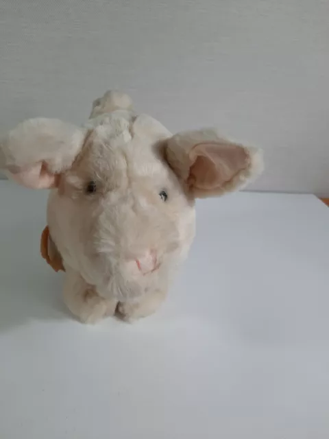 Vintage 1982 Dakin Pillow Pets Little Pipsqueak Pink Pig Plush Stuffed 12"