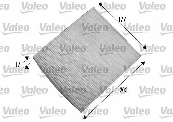 VALEO (698866) Innenraumfilter, Pollenfilter, Mikrofilter für FIAT FORD