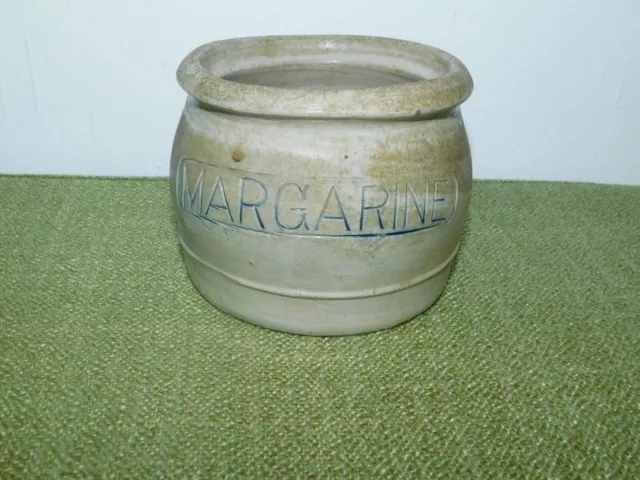 STEINGUT TOPF &amp; Margarine&amp;quot; mit Hersteller Peter &amp; Johannsen Wedel! EUR ...