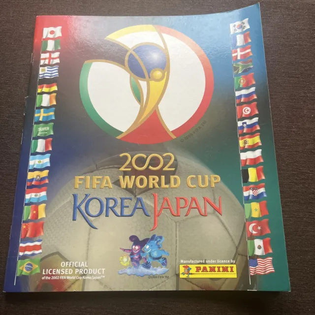 Album Panini  World Cup 2002 Korea Japan Vide Album Coupe Du Monde