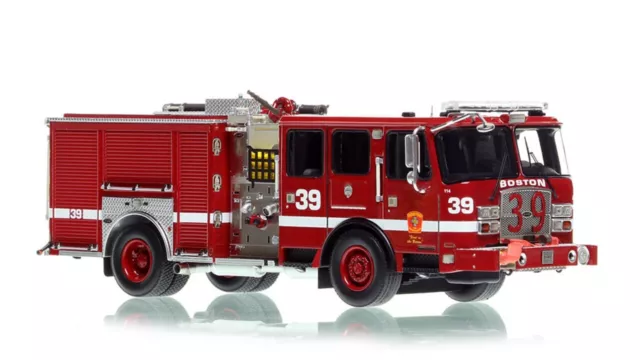 Fire Replicas 1/50 Boston FD 2017 E-One Typhoon Engine 39 South Boston New