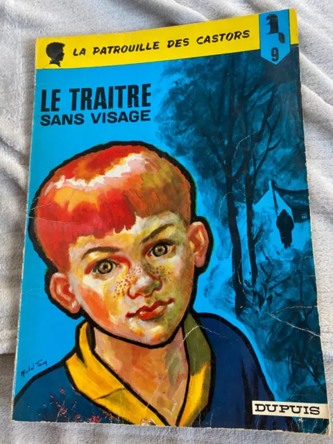 Ancien Livre La Patrouille Des Castors Le Traitre Sans Visage Couverture Souple