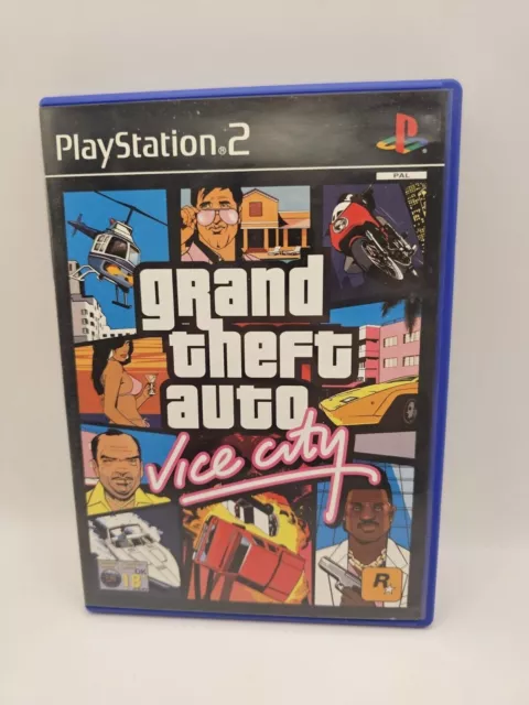 Grand Theft Auto Vice City Gta Sony Ps2 Playstation 2 Pal Ita Italiano Originale
