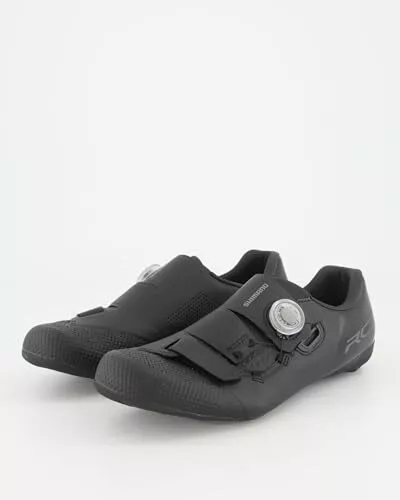 (TG. 38 EU) Shimano Zapatillas SH-RC502, Scarpe da Ciclista Unisex-Adulto, Nero, 3