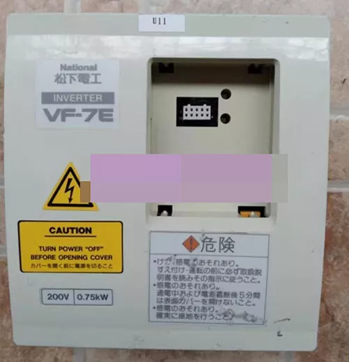 1pc used Panasonic BFV70072E 220V 0.75KW inverter