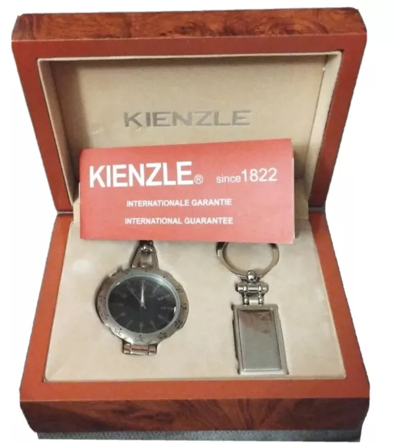 Kienzle 1822 tasca e portachiavi- Pocket Watch Montre Swiss, NUOVO