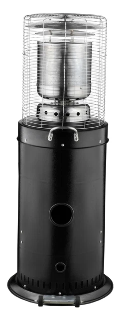 Heizstrahler Deluxe 143 cm Heizpilz Gasheizstrahler Terassenstrahler 10kW S&R