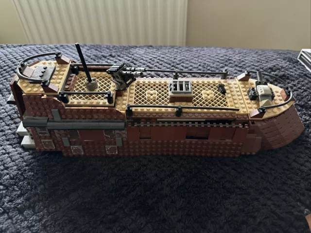 Lego Star Wars Jabba's Sail Barge 6210, Retired Set (Incomplete) No Figures