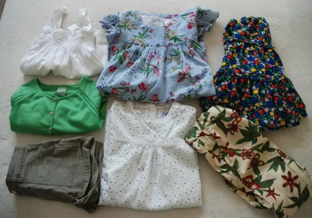 Pacchetto 7 abiti per vacanze estive per ragazze Next Zara Boden H&M NUOVI 11-12 ANNI