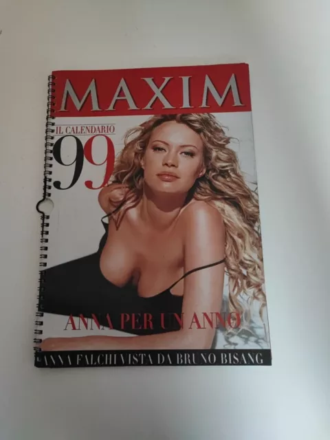 ANNA FALCHI Calendario Maxim 1999 da collezione