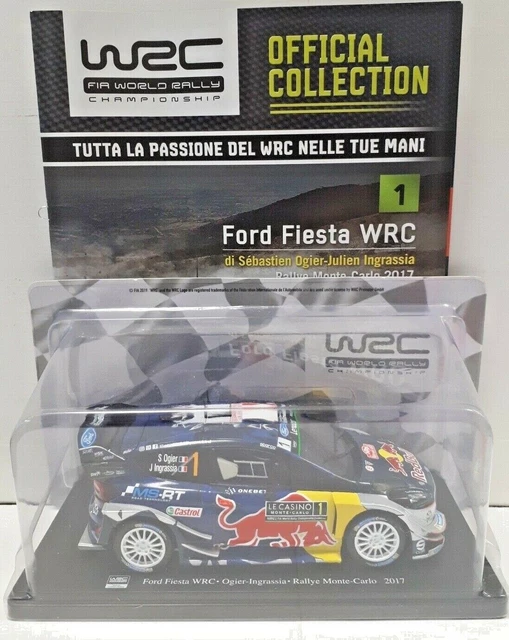 Ford Fiesta WRC '17 S. Ogier - 85. Rallye Monte Carlo 2018 + maski do kalkomanii MF-Zone -DC2447