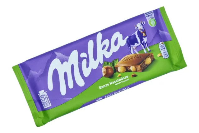4x/8x MILKA Whole Hazelnuts genuine chocolate 🍫 from Germany ✈ TRACKED SHIPPING