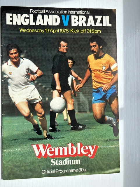 12/05/1981 England v Brazil [At Wembley] . Thanks for viewing