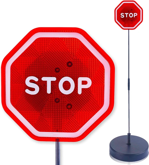 Andalus Brands Flashing Led Stop Sign Garage Parking Assistant System - Garage C