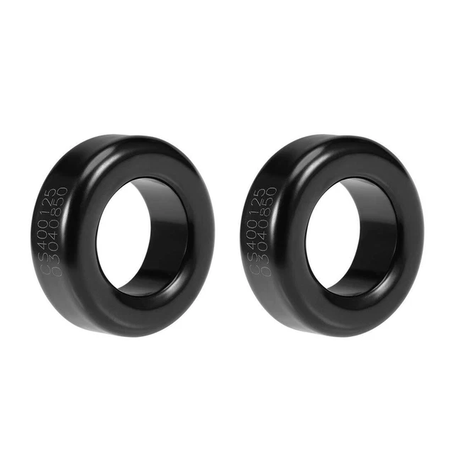 sourcing map Toroid Core, Ferrite Chokes Ring Iron Powder Inductor Ferrite Ring