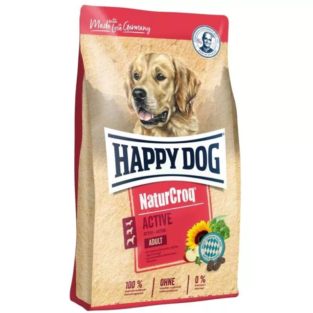 15kg HAPPY DOG NaturCroq Active Adult