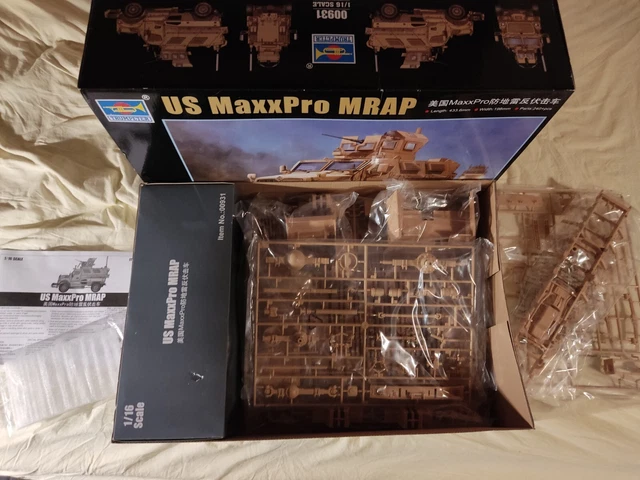 T-MODELL GH72A03D 1/72 US M1124 MaxxPro MRAP Mit O-GPK Turmmodell