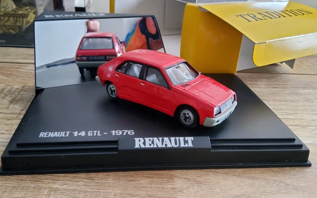 Renault 14 gtl 1976 norev eligor solido ixo 1 /43 défaut carrosserie