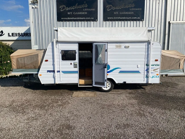 Jayco Expanda Family Pop top Caravan Annex walls Air con Rollout Awning Sleeps 6