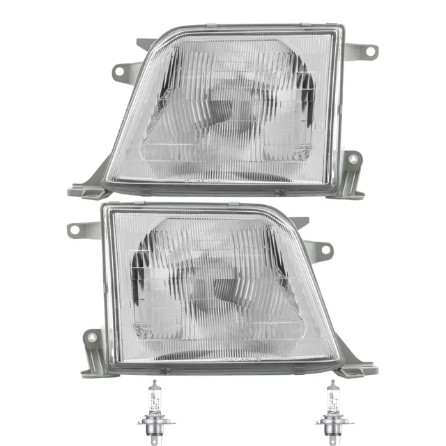 Lot De 2 Phares Halogènes Pour Toyota Land Cruiser 80 (J8) 1990-1998 - Gauche Et Droit