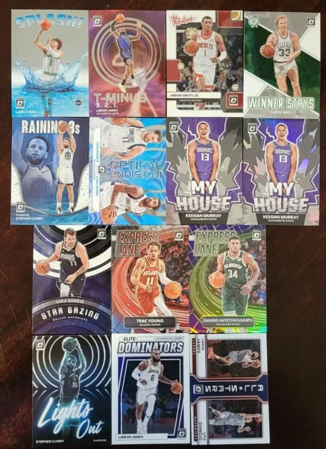 2022-23 Donruss Optic Basketball INSERTS with Prizms You Pick the Card