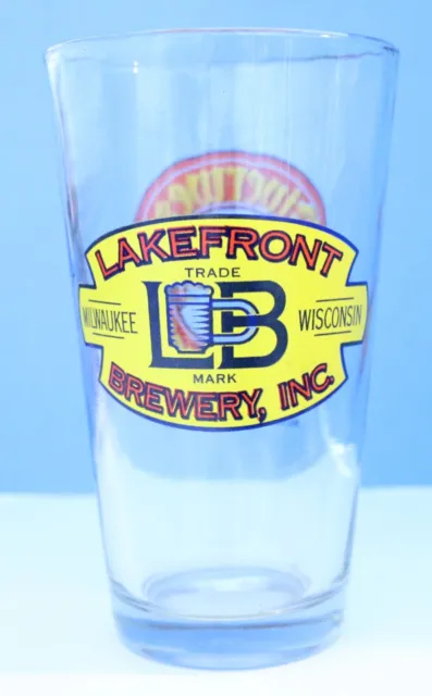 Vintage - Lakefront Brewery, Inc - Beer-Ale Glass  6 inches