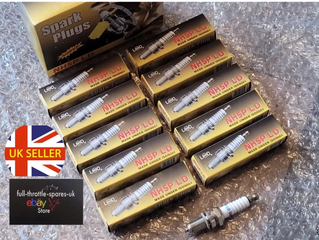 Spark Plug Nhsp -Ld D8Rtc  /  Ngk - Dr8Ea Torch Spark Plugs X10 Set Of 10 Pack