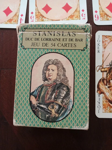 JEUX DE CARTES A Jouer Grimaud Stanislas Duc De Lorraine Et De Bar EUR