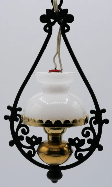 LAMPE, MAISON DE poupées, puppenhaus, Bodo Hennig, Allemagne, Vintage