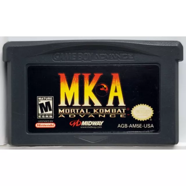 Mortal Kombat Advance - Nintendo Game Boy Advance 180 Day Guarantee Gameboy GBA