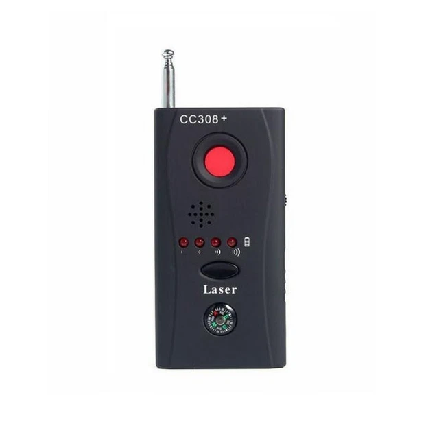 Détecteur Caméras Cachées Et Micros Anti-Espion 2025 - Portable Avec Alarme Vibrante - Protection Vie Privée