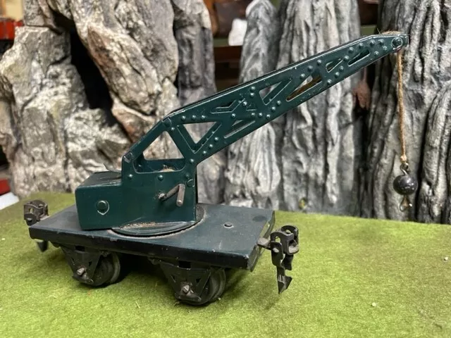 Märklin uralt Spur 0 Kranwagen