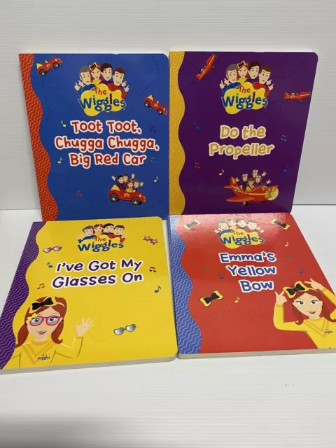 The Wiggles Singalong Slipcase 4 Books And Cd Toot Tootdo The Propellor