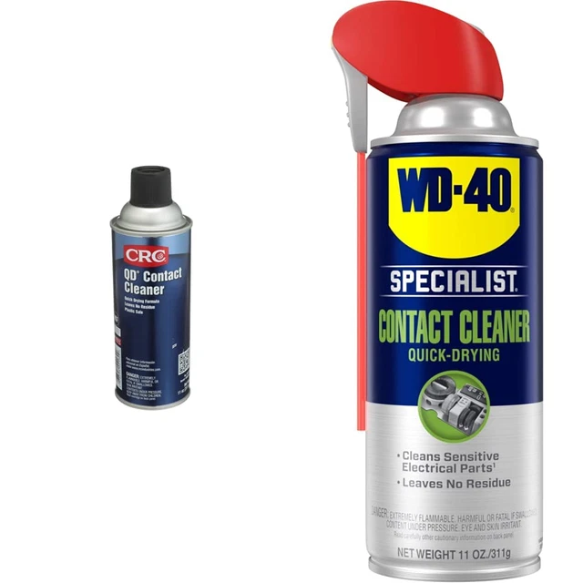 QD Contact Cleaner,11 Wt Oz,Aerosol Spray & WD-40 Specialist Electrical Contact
